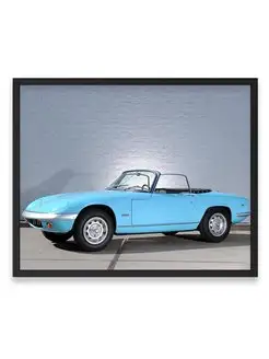 Плакат, постер Lotus Elan S4