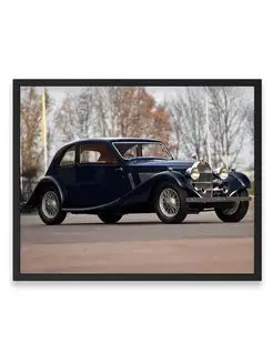 Плакат, постер Bugatti Type 57