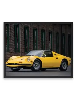 Плакат, постер Ferrari Dino 246