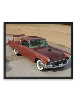 Плакат, постер Ford Thunderbird Rumble