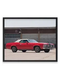 Плакат, постер Mercury Cougar 1973