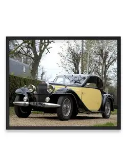 Плакат, постер Bugatti Type 57