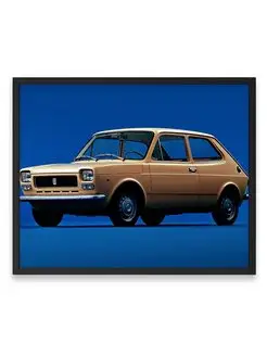 Плакат, постер Fiat 127 1971-77