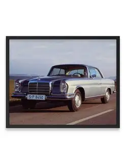 Плакат, постер Mercedes-Benz 280SE Coupe