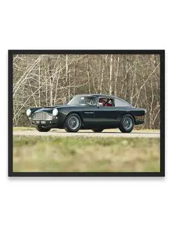 Плакат, постер Aston Martin DB4