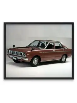 Плакат, постер Nissan Violet Sedan