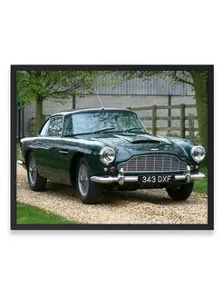 Плакат, постер Aston Martin DB4