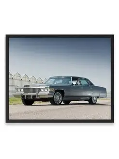 Плакат, постер Cadillac Fleetwood Brougham