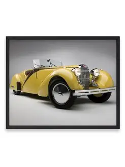 Плакат, постер Bugatti Type 57