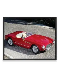 Плакат, постер Ferrari 225S Spyder