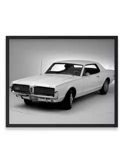 Плакат, постер Mercury Cougar 1967