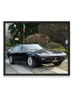 Плакат, постер Maserati Ghibli Coupe