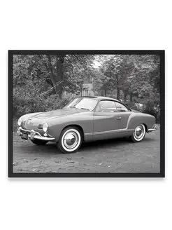 Плакат, постер Volkswagen Karmann-Ghia Coupe