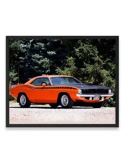 Плакат, постер Plymouth AAR Cuda