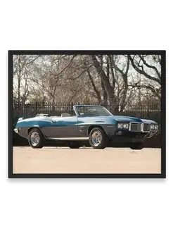 Плакат, постер Pontiac Firebird Convertible