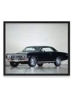 Плакат, постер Chevrolet Chevelle Malibu