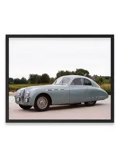 Плакат, постер Talbot-Lago T26 GS