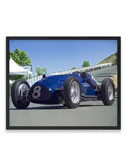 Плакат, постер Talbot-Lago T26C Formula