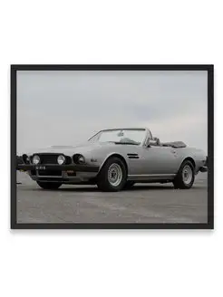 Плакат, постер Aston Martin V8