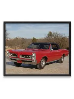 Плакат, постер Pontiac Tempest GTO