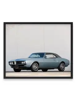 Плакат, постер Pontiac Firebird 1968