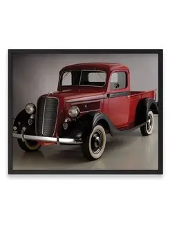 Плакат, постер Ford Deluxe Pickup