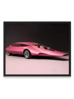 Плакат, постер Pink Panther Car