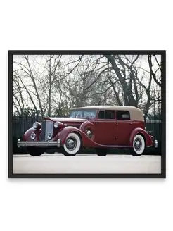 Плакат, постер Packard Twelve Convertible