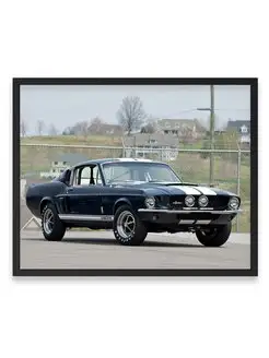 Плакат, постер Shelby GT500 1967