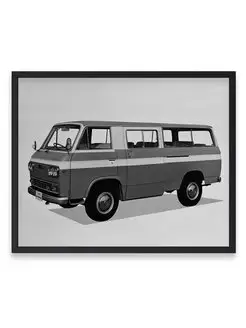 Плакат, постер Nissan Caball Microbus