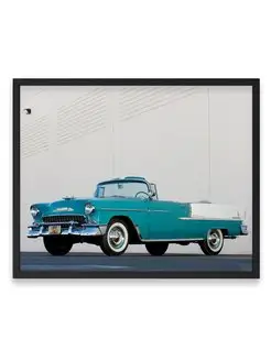 Плакат, постер Chevrolet Bel Air