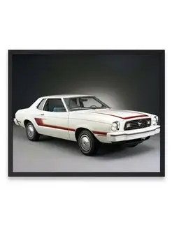 Плакат, постер Mustang Coupe 1977-78