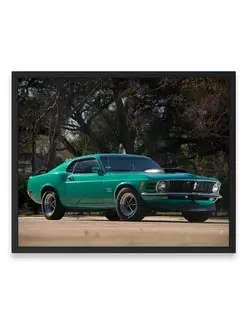 Плакат, постер Mustang Boss 429