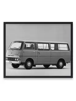 Плакат, постер Nissan Caravan Long