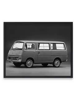 Плакат, постер Nissan Caravan Van