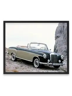 Плакат, постер Mercedes-Benz S-Klasse Cabriolet