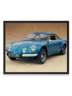 Плакат, постер Renault Alpine A110