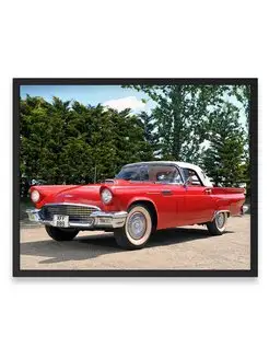 Плакат, постер Ford Thunderbird 1957