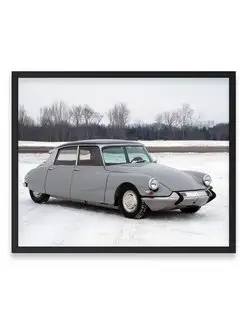 Плакат, постер Citroen DS 21