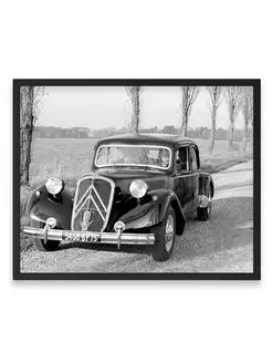 Плакат, постер Citroen Traction Avant