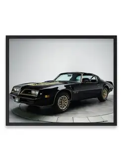 Плакат, постер Pontiac Firebird Trans