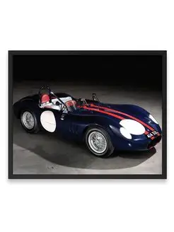 Плакат, постер Maserati 200S 1955-56