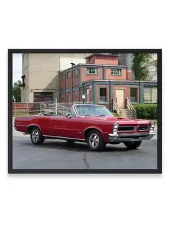 Плакат, постер Pontiac GTO Convertible