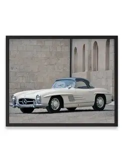 Плакат, постер Mercedes-Benz 300SL Roadster