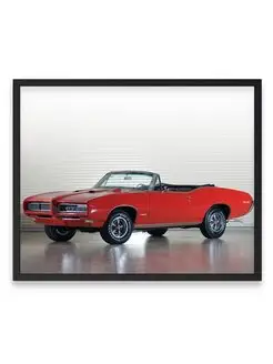 Плакат, постер Pontiac GTO Convertible