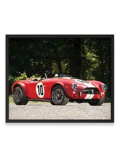 Плакат, постер Shelby Cobra Competition