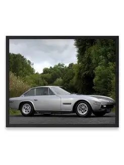 Плакат, постер Lamborghini Islero 1968-69