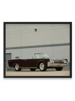 Плакат, постер Lincoln Continental Convertible