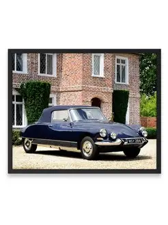 Плакат, постер Citroen DS 19