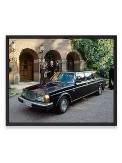 Плакат, постер Volvo 264 TE